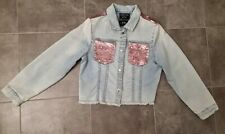 Giubbotto bimba jeans usato  Lodi