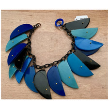 Usado, Pulseira pendurada Galalite Galalith vintage - vendida separadamente comprar usado  Enviando para Brazil