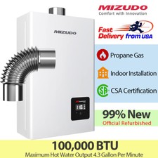 Mizudo 4.3gpm tankless for sale  Elkhart