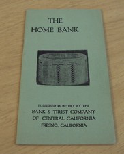 Regras e informações do 'Concurso de Prêmios' de 1916~"The HOME BANK" Fresno CALIFÓRNIA~ comprar usado  Enviando para Brazil