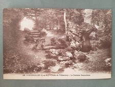 Cpa fontenailles fontaine d'occasion  Langeais