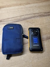 (E) Câmera Filmadora Samsung HMX-W300 HD Choque e Impermeável 5M Laranja TESTADO comprar usado  Enviando para Brazil