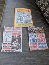 Retro british wrestling for sale  CANVEY ISLAND