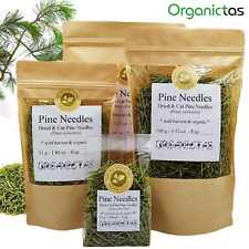 Chá com agulha de pinheiro, colheita selvagem orgânica Pinus sylvestris Suramin ácido shikímico comprar usado  Enviando para Brazil