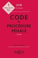 Code procedure penale d'occasion  France