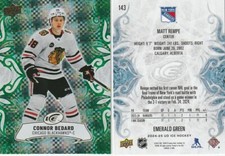 2024-25 UD ICE EMERALD GREEN PARALLEL BASE & ROOKIE  * YOU PICK  / YOU CHOOSE * na sprzedaż  Wysyłka do Poland