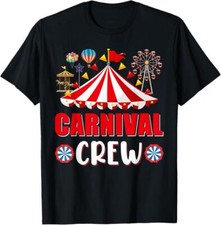 Camiseta festa tema circo fantasia equipe de circo engraçada equipe carnaval, usado comprar usado  Enviando para Brazil