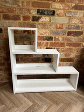 Retro bookcase white for sale  BASINGSTOKE