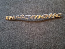 Automatic script badge for sale  WALSALL