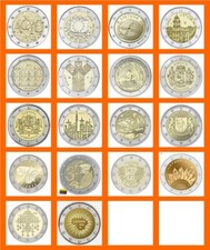 Euro commemorative coins d'occasion  Expédié en Belgium