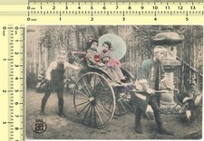 Cartão postal original vintage colorido 1909 Ásia Tuc-Tuc 207 comprar usado  Enviando para Brazil