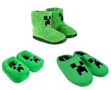 Minecraft creepers slipper for sale  OLDHAM