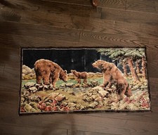 Vintage tapestry rug for sale  Novelty