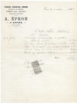 Facture plomberie ferblanterie d'occasion  Laval