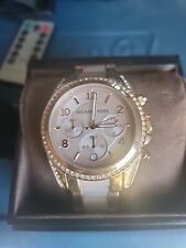 RELÓGIO FEMININO MICHAEL KORS BLAIR GLITZ TOM OURO ROSA MK5943 (COM CAIXA ORIGINAL) comprar usado  Enviando para Brazil