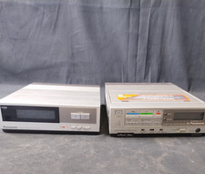 Usado, Leitor de vídeo cassete portátil Panasonic PV-8000 e sintonizador programável PV-A850 comprar usado Usado, Leitor de vídeo cassete portátil Panasonic PV-8000 e sintonizador programável PV-A850 comprar usado  Enviando para Brazil