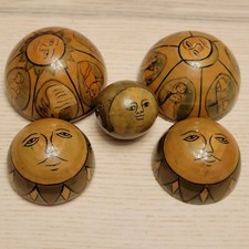 Boule bois peint d'occasion  Montpellier-