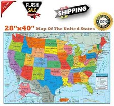Wall map united for sale  Brooklyn