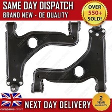 VAUXHALL ASTRA H MK5 2004-2012 SUSPENSÃO DIANTEIRA INFERIOR WISHBONES BRAÇOS PAR X2 KIT comprar usado  Enviando para Brazil