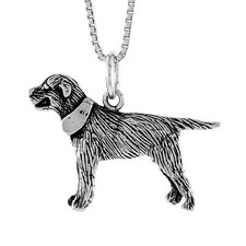 Sterling silver labrador for sale  Los Angeles