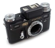 Cópia soviética do Arsenal da câmera Contax III Zeiss Ikon PRETA CORPO comprar usado  Enviando para Brazil