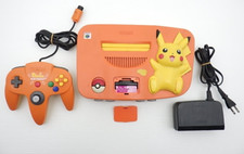 Console Nintendo 64 N64 Pokemon Pikachu escolha laranja usado Japão 824, usado comprar usado  Enviando para Brazil