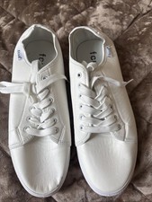 White leather fcuk for sale  PINNER