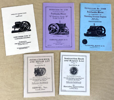 Gas engine instruction for sale  Fredericktown