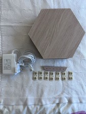 Kit inicial Nanoleaf Elements Wood Look Hexagons pacote com 7 comprar usado  Enviando para Brazil