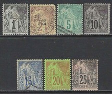 French colonies 1881 for sale  ASHFORD