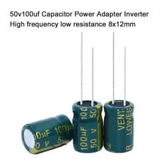 Adaptador de alimentação capacitor 50v100uf inversor alta frequência baixa resistência 8x12mm comprar usado  Enviando para Brazil