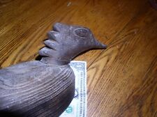 Decoy antique hooded for sale  Exmore