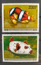 Timbres comores poste d'occasion  Billom