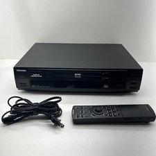 DVD player preto disco duplo Toshiba SD-2200 NÃO TESTADO com controle remoto-*LEIA comprar usado  Enviando para Brazil