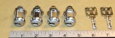 4 x Cerraduras Medeco Dura Cam con 2 llaves de trabajo - Probado bueno segunda mano  Embacar hacia Mexico