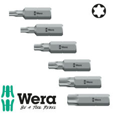 Usado, Wera Bit TX Standardaufnahme 1/4"  T10 T15 T20 T25 T30 T40 T50 Torx® I-Stern a comprar usado  Enviando para Brazil