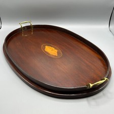 Antique mahogany inlaid for sale  UK