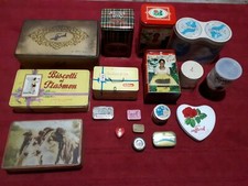 Scatole contenitori latta usato  Volvera