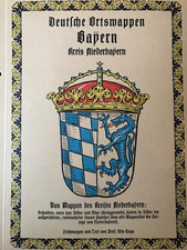 Rtswappen freistaat bayern gebraucht kaufen  Eichwalde