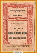 Trattato armonia elementare usato  Bari