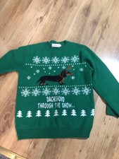 Green christmas jumper for sale Green christmas jumper for sale  TORQUAY
