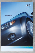 Mazda range brochure for sale  BOURNE