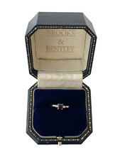 Diamond sapphire ring for sale  LIVERPOOL