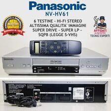 Videoregistratore vhs panasoni usato  Vicenza