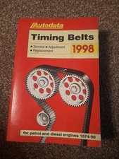 Autodata timing belts for sale  LEIGH-ON-SEA