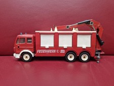 Siku Super Seria 3512 Mercedes SK z żurawiem załadowczym Straż pożarna 112 1:55 used condition, używany na sprzedaż  PL