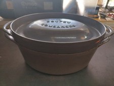 Cocotte ovale fonte d'occasion  Carcès