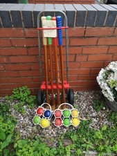 Croquet set trolley for sale  WOLVERHAMPTON