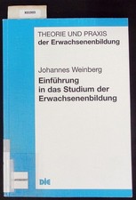 Einführung studium erwachsene gebraucht kaufen  Delitzsch
