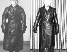 Leder mantel soviet gebraucht kaufen  Hamburg